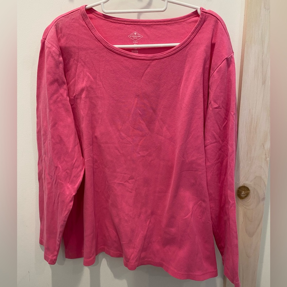 St. John’s Bay Pink Shirt Sz. 2X